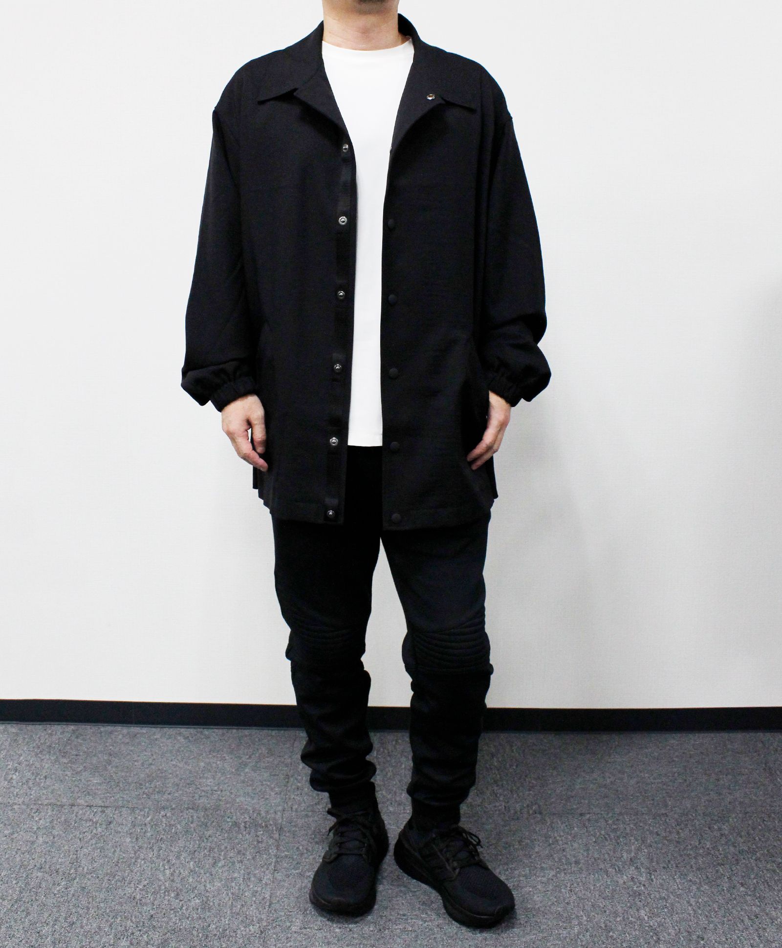 ACANTHUS / Double-knit Biker Pant / バイカー パンツ / BLACK / [PT2403]