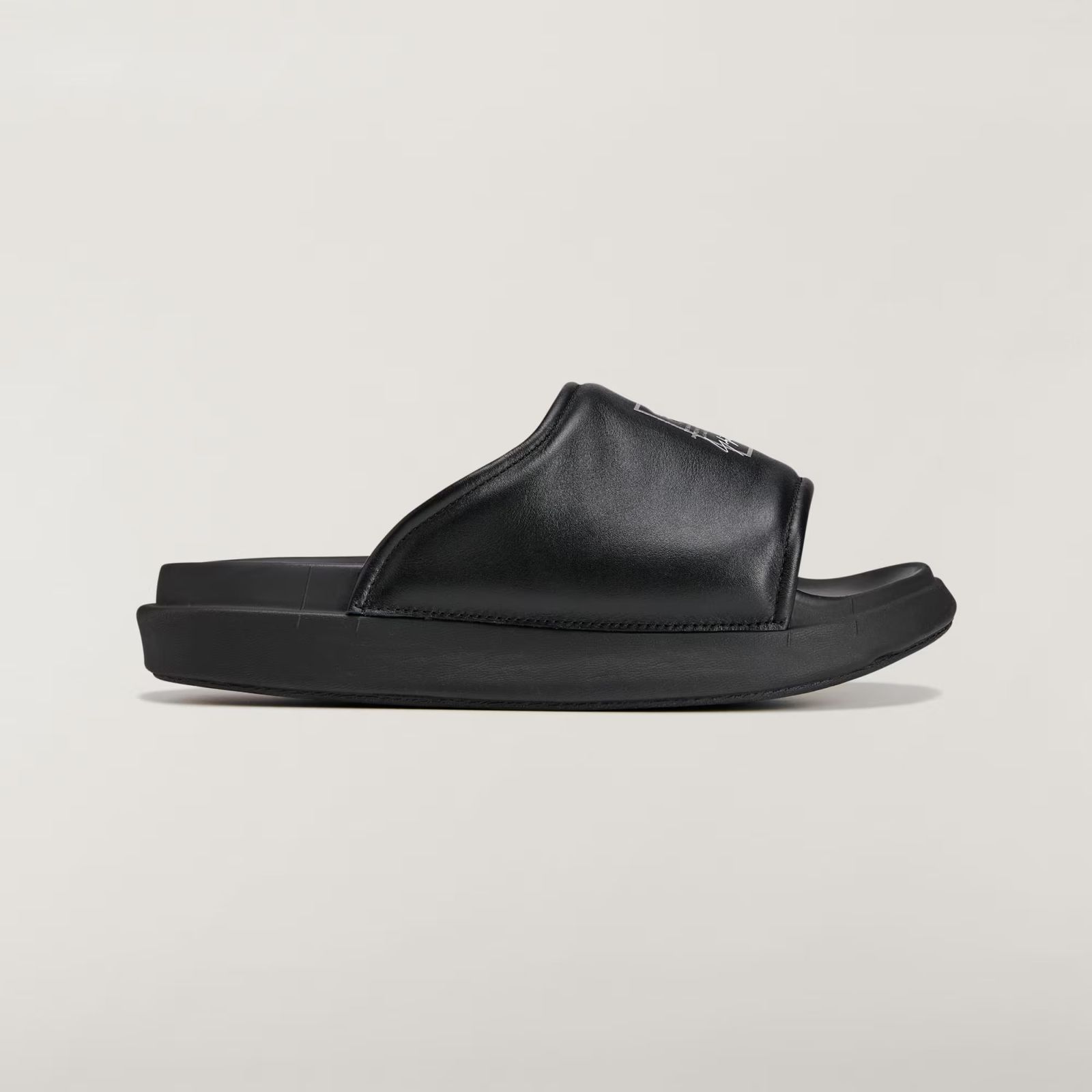 サンダル Y-3 SLIDE / BLACK/BLACK/BLACK[KI4033-FTWS26]