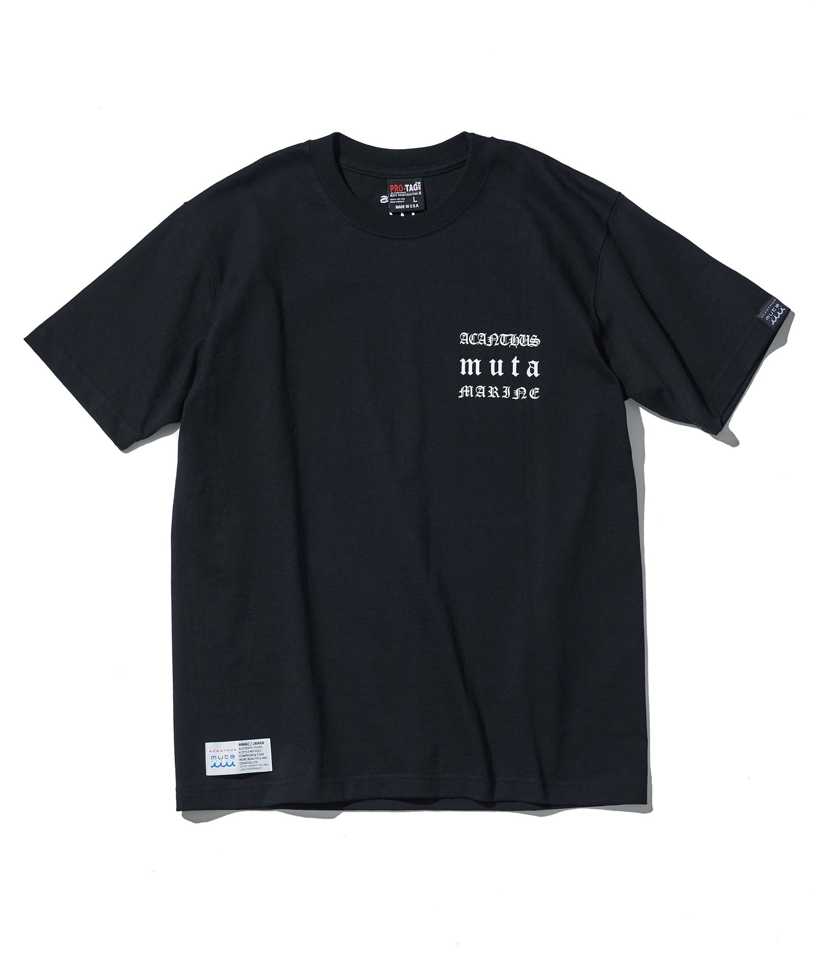 ACANTHUS - ACANTHUS × muta MARINE / muta muta Old Logo Tee