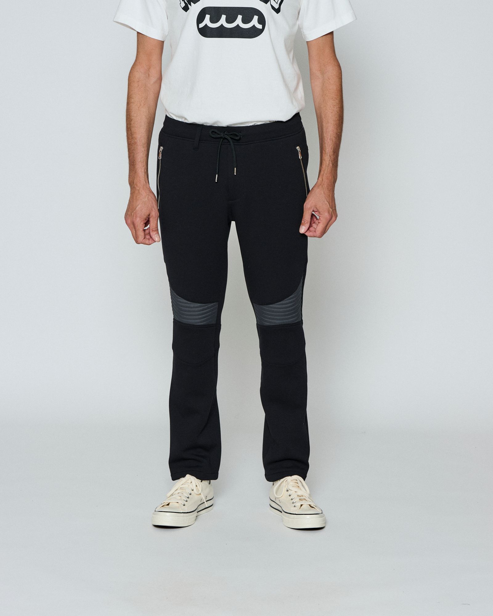 ☆先行予約☆  バイカーパンツ / Double-knit Biker Pants / BLACK 【DW2601P】