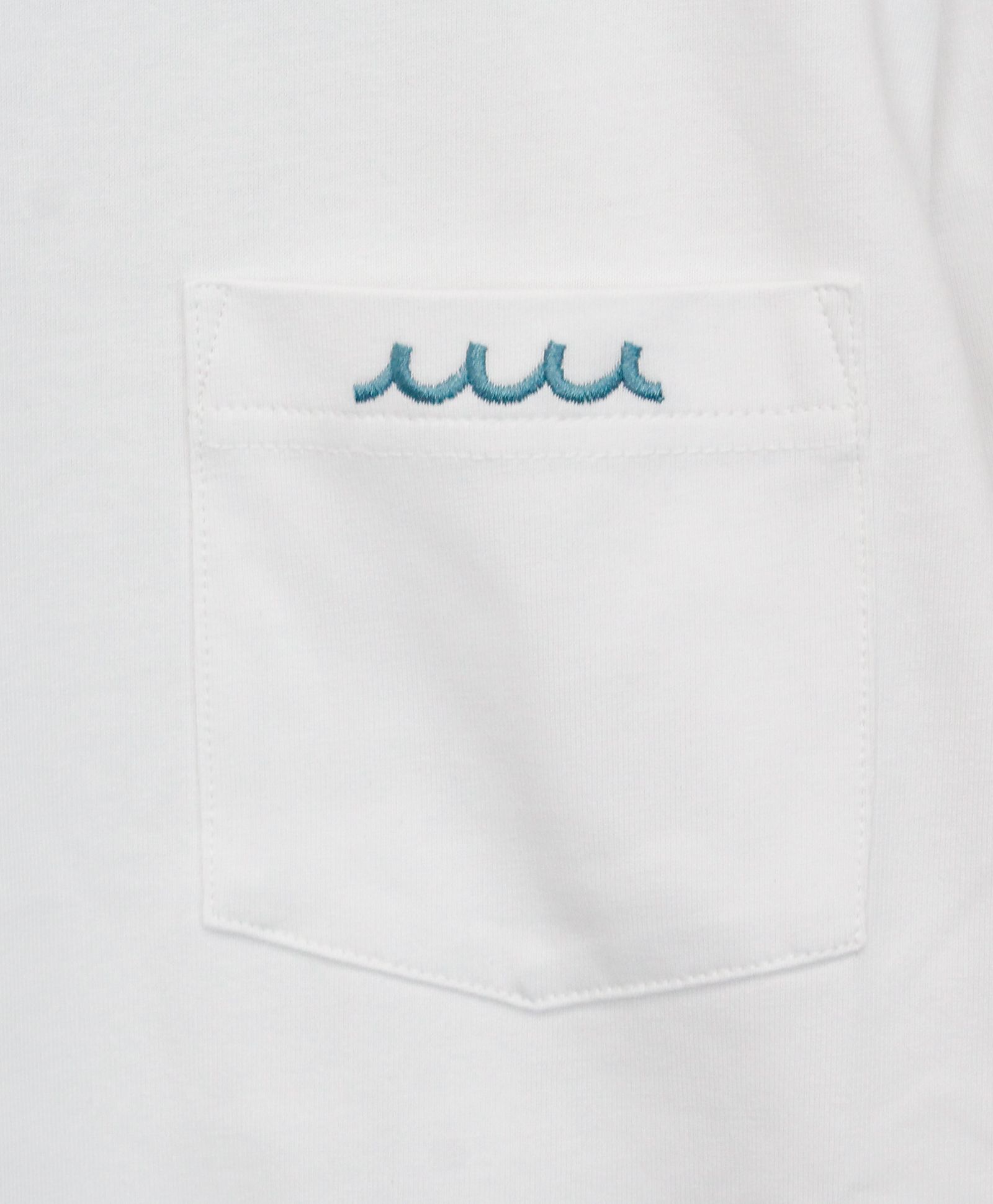 ロングスリーブポケットTシャツ  / ホワイト [MMSG-240151]