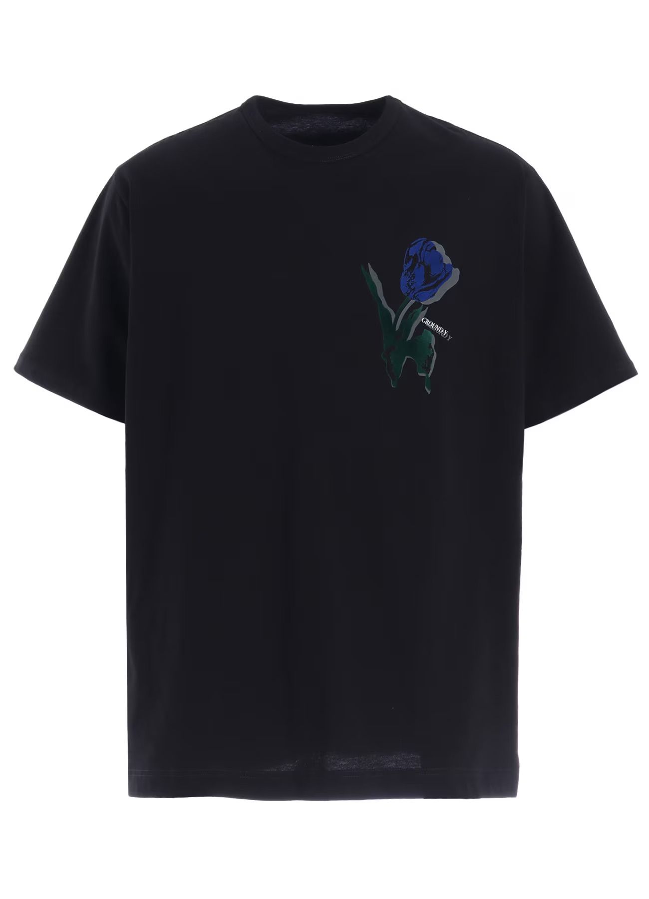 TULIP T-SHIRT / BLACK [GQ-T03-071-1]
