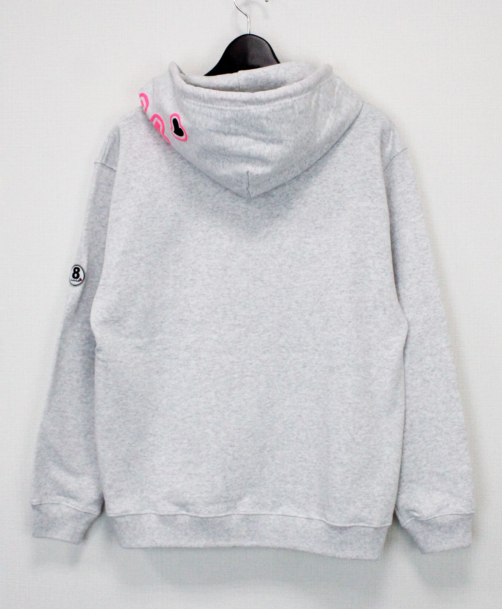 mutaMARINE x ACANTHUS / muta sweet Logo Zip-Up hoodie / ジップパーカー / GREY 【MA2670】