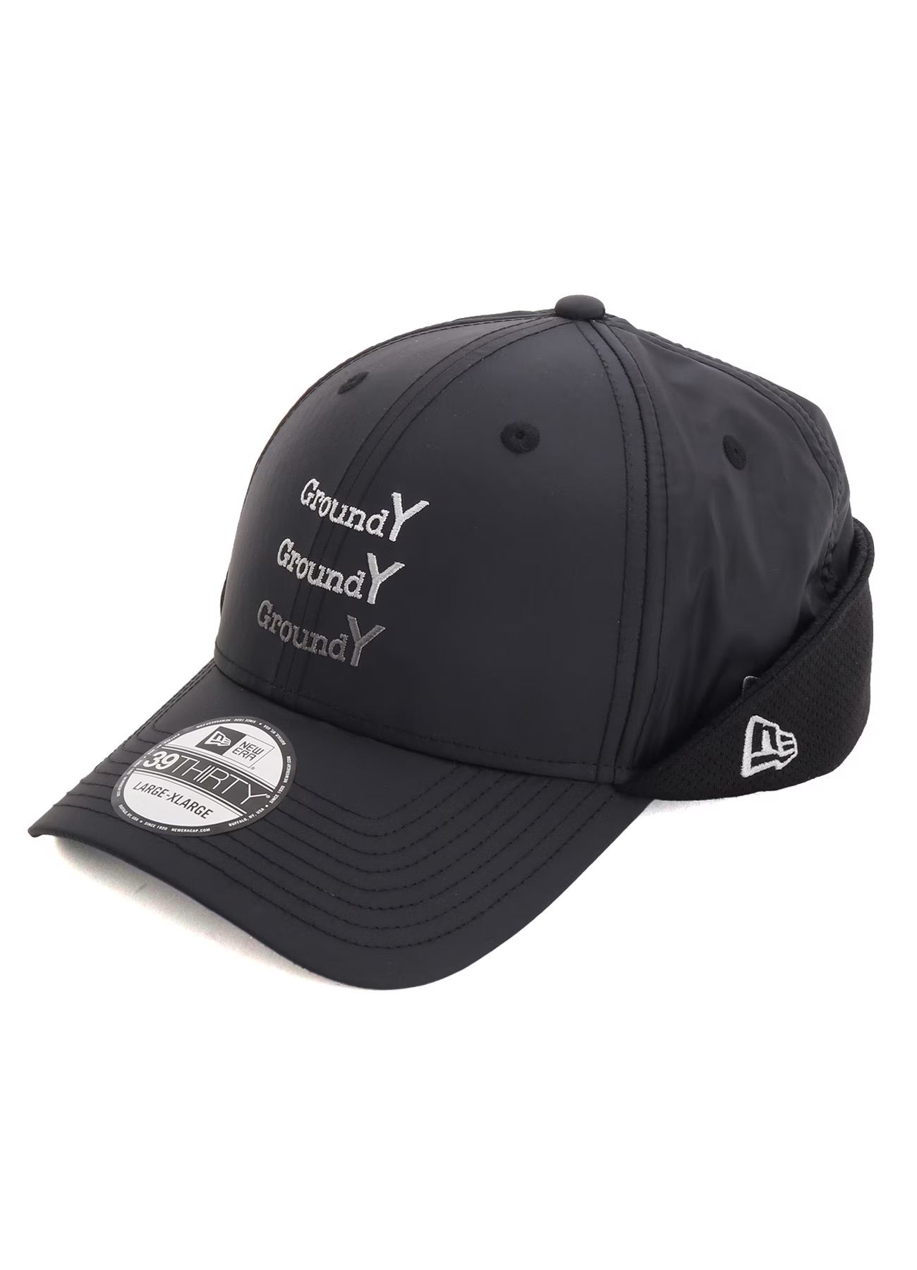 Ground Y × NEW ERA 39THIRTY FD /  ブラック [GW-H51-990-1]