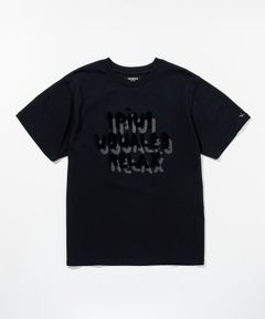 シャドウロゴ半袖Tシャツ / ブラック【UST-26005】