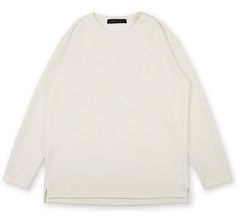 リネンライクダブルフェイスロンT  / オフ[86003]