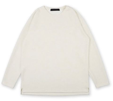 リネンライクダブルフェイスロンT  / オフ[86003]