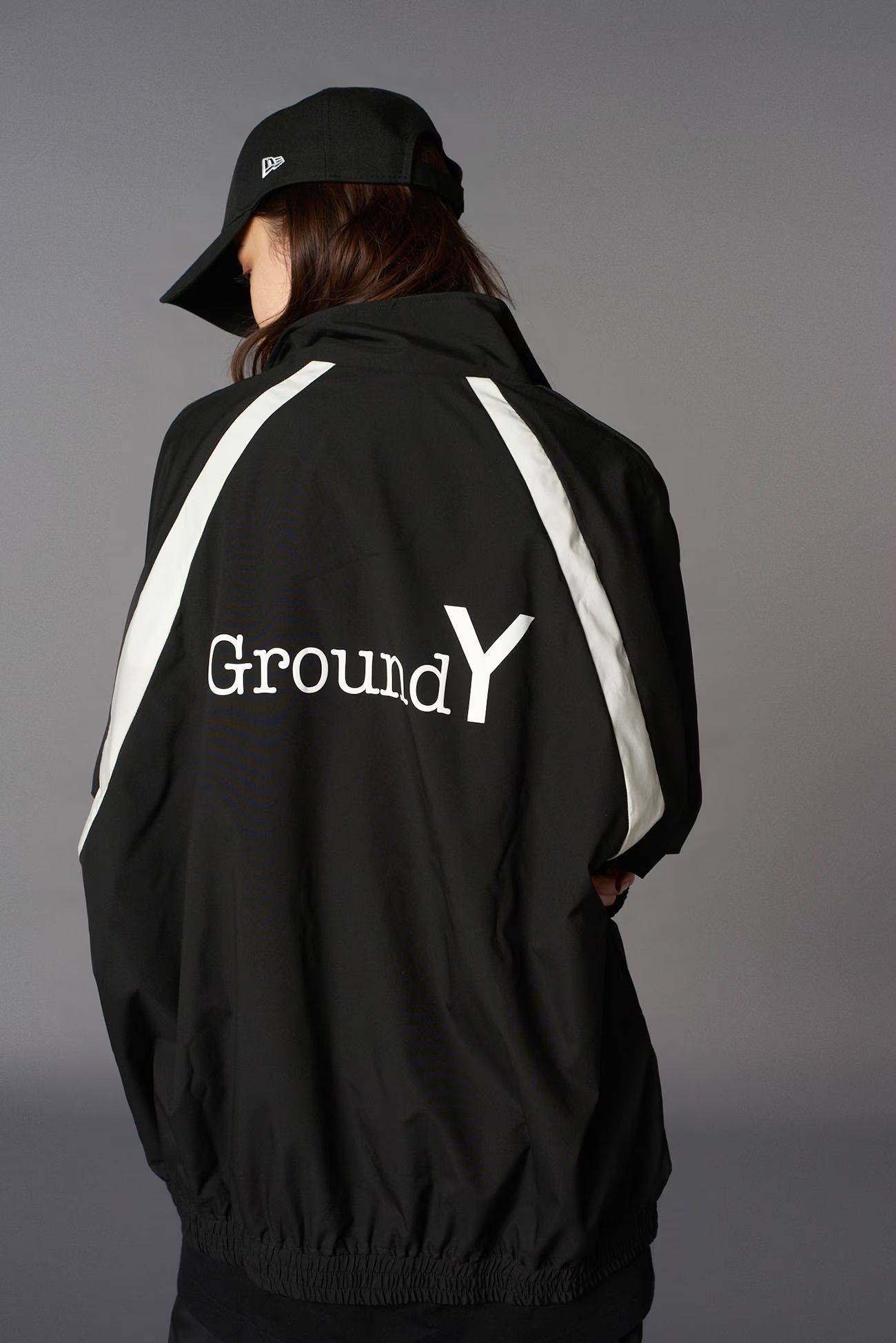 Ground Y×NEWERA(R) GROUND Y LOGO POLYESTER 9FORTY [GP-H50-080-1]