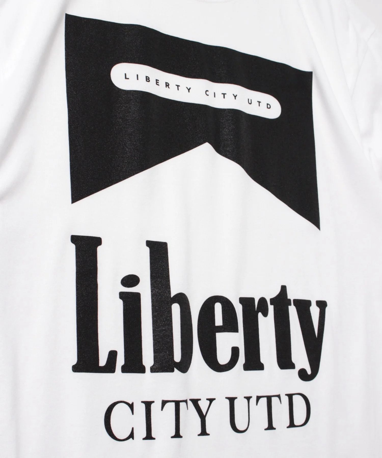 [THE CIGARETTES] Tシャツ / WHITE BLACK [241706MB]