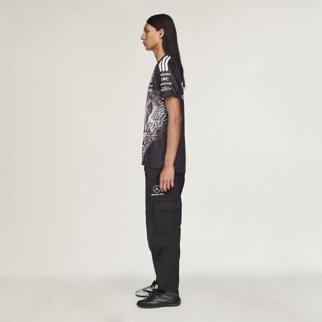 ハーフ スリーブ ティー /  Y-3 MERCEDES - AMG PETRONAS FORMULA 1 TEAM DRIVER SHORT SLEEVE JERSEY / BLACK [KT2226-APPS26]