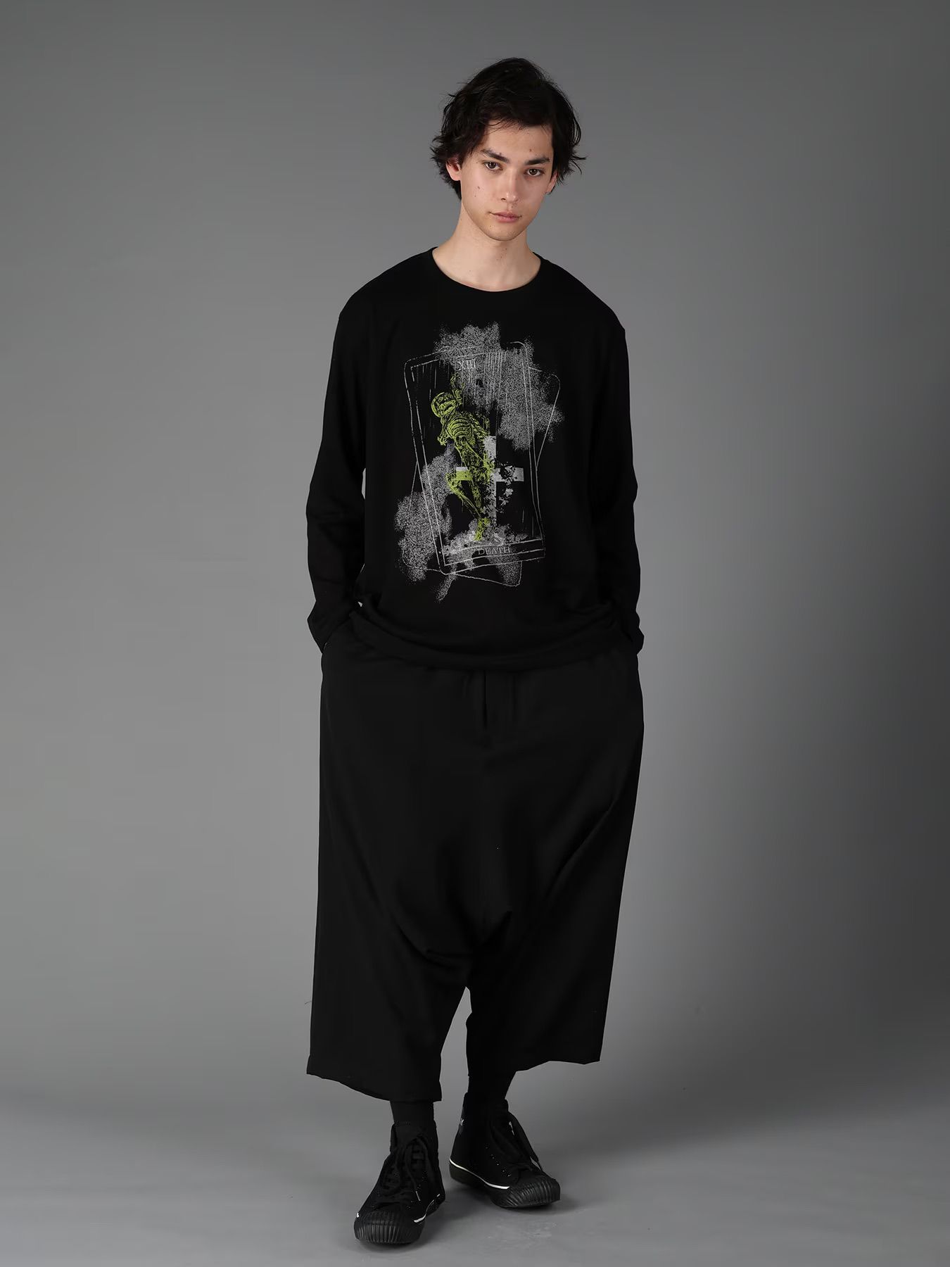 JERSEY THE DEATH T-SHIRT / BLACK  [GW-T74-070-2]
