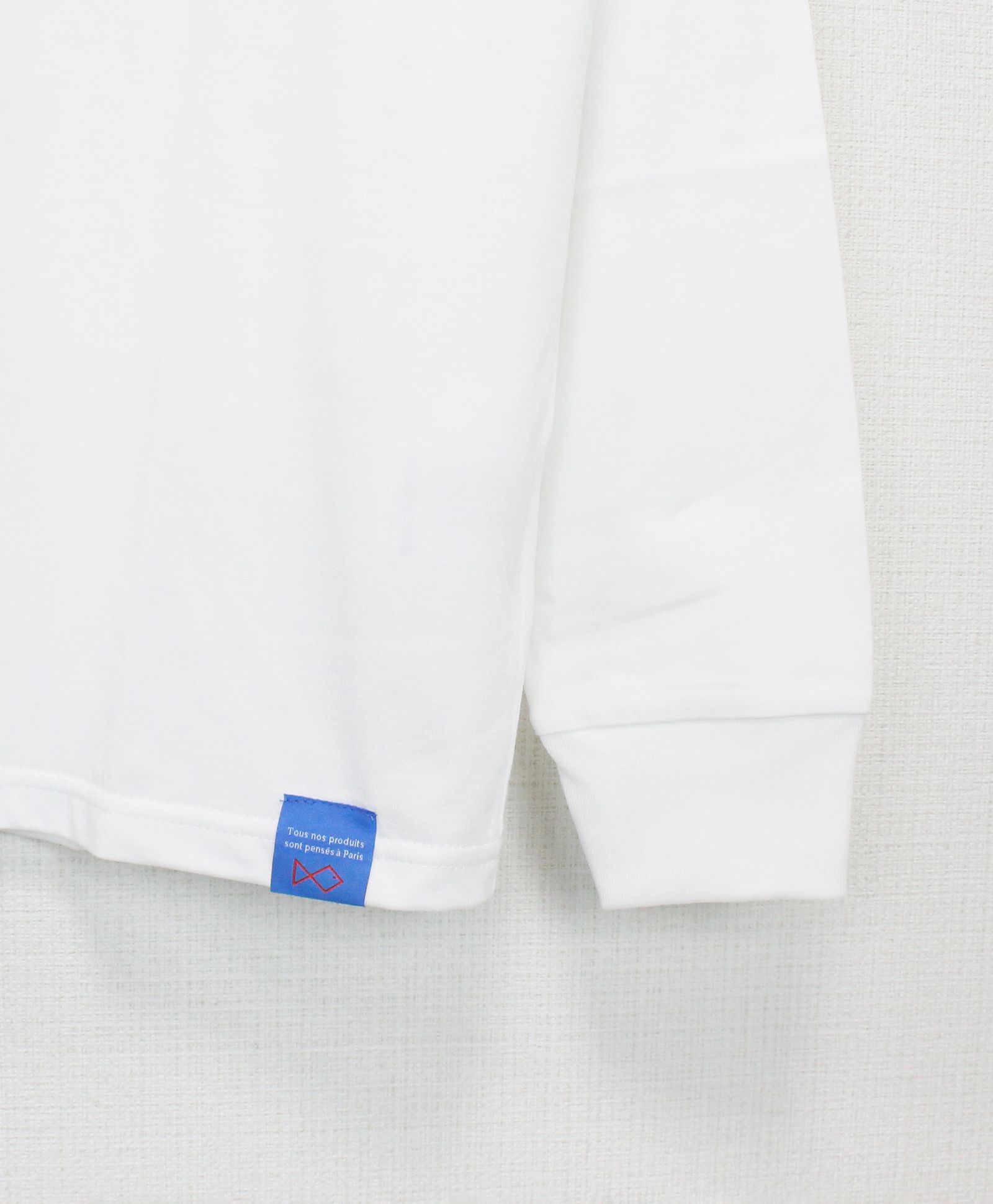 ロングスリーブTシャツ / Tiphanie / WHITE x BLUE