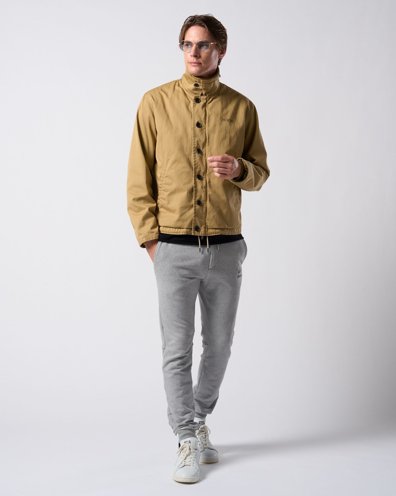 ☆先行予約☆ muta × wjk  / ユーティリティーデッキジャケット / utility deck jacket / KHAKI BEIGE[205 mw06j]