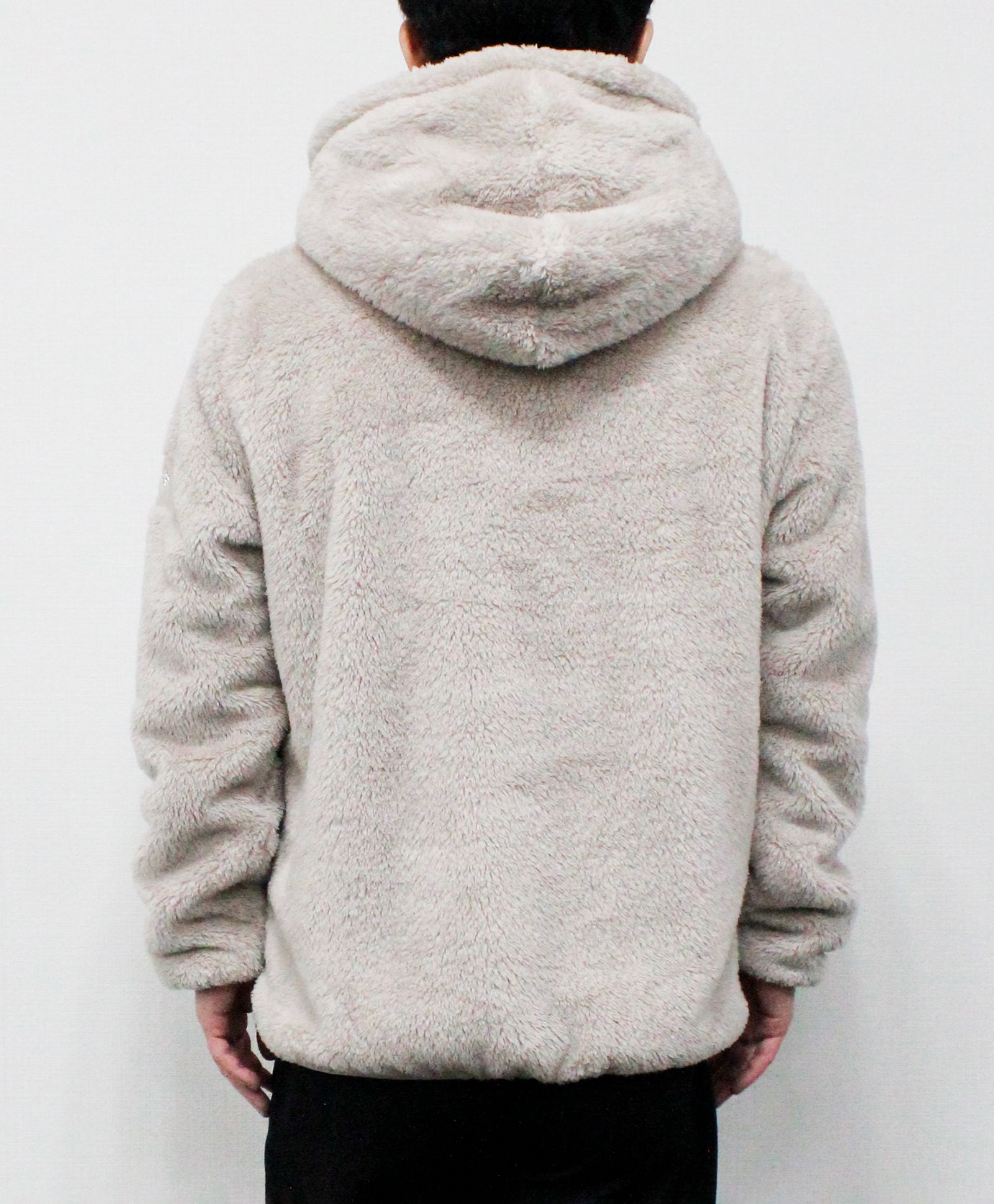 フード付き ボアブルゾン / MENFI /  メンフィ / L.GRAY [MJXA0212033588]