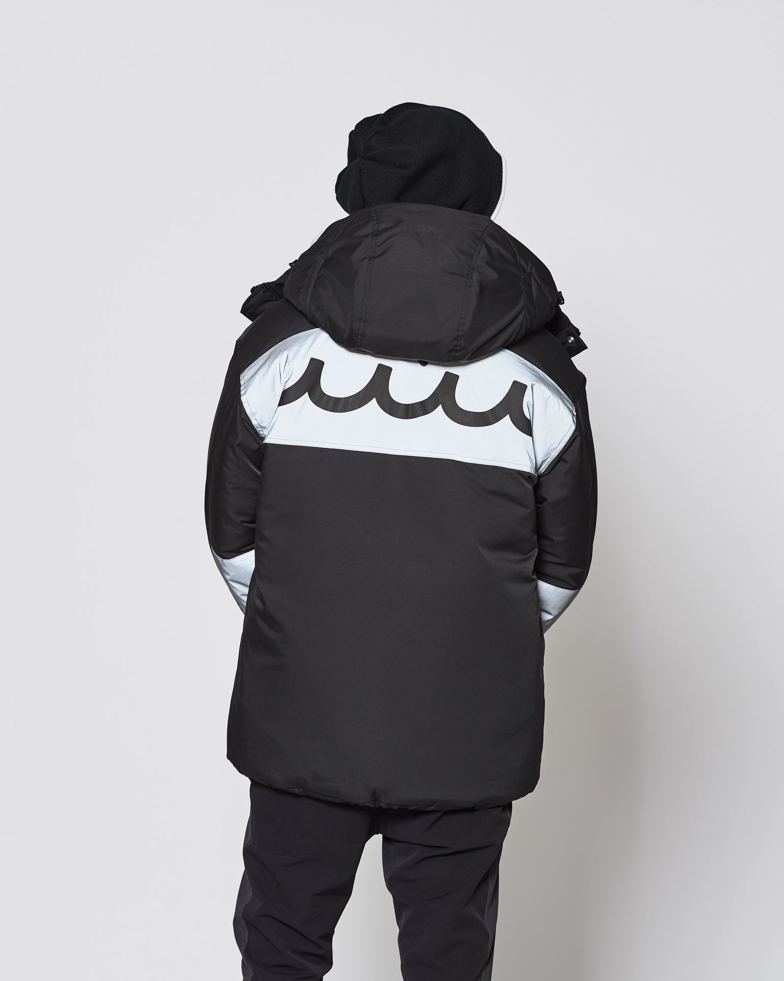 ☆先行予約販売2025年11月下旬～12月下旬頃入荷予定☆ ACANTHUS × muta MARINE / muta LIMONTA Mountain Puffy Jacket  / マウンテンパフィジャケット / BLACK 【MA2529】