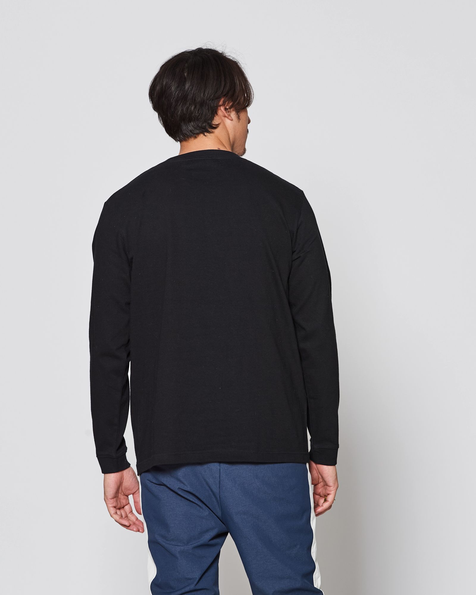 ACANTHUS × muta MARINE / muta Multi Logo L/S Tee / ロンT / BLACK 【MA2540】