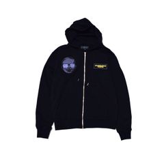 ジップパーカー / SWALLOW BABY ZIP HOODIE / BLACK [SLZP016]