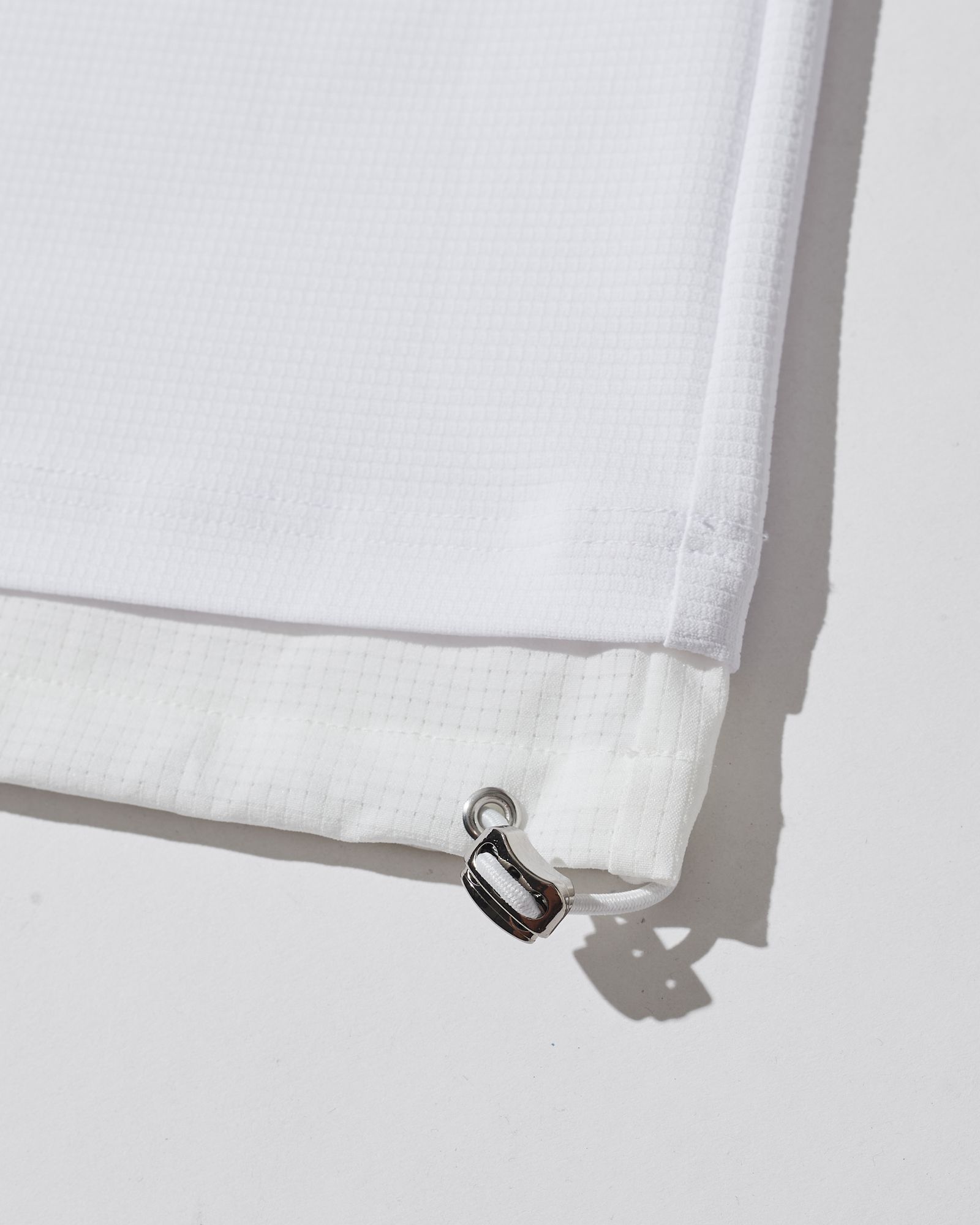 ☆先行予約☆muta MARINE × ACANTHUS  / メッシュモックネックTシャツ / Mesh Mockneck S/S Top / WHITE【MA2618】
