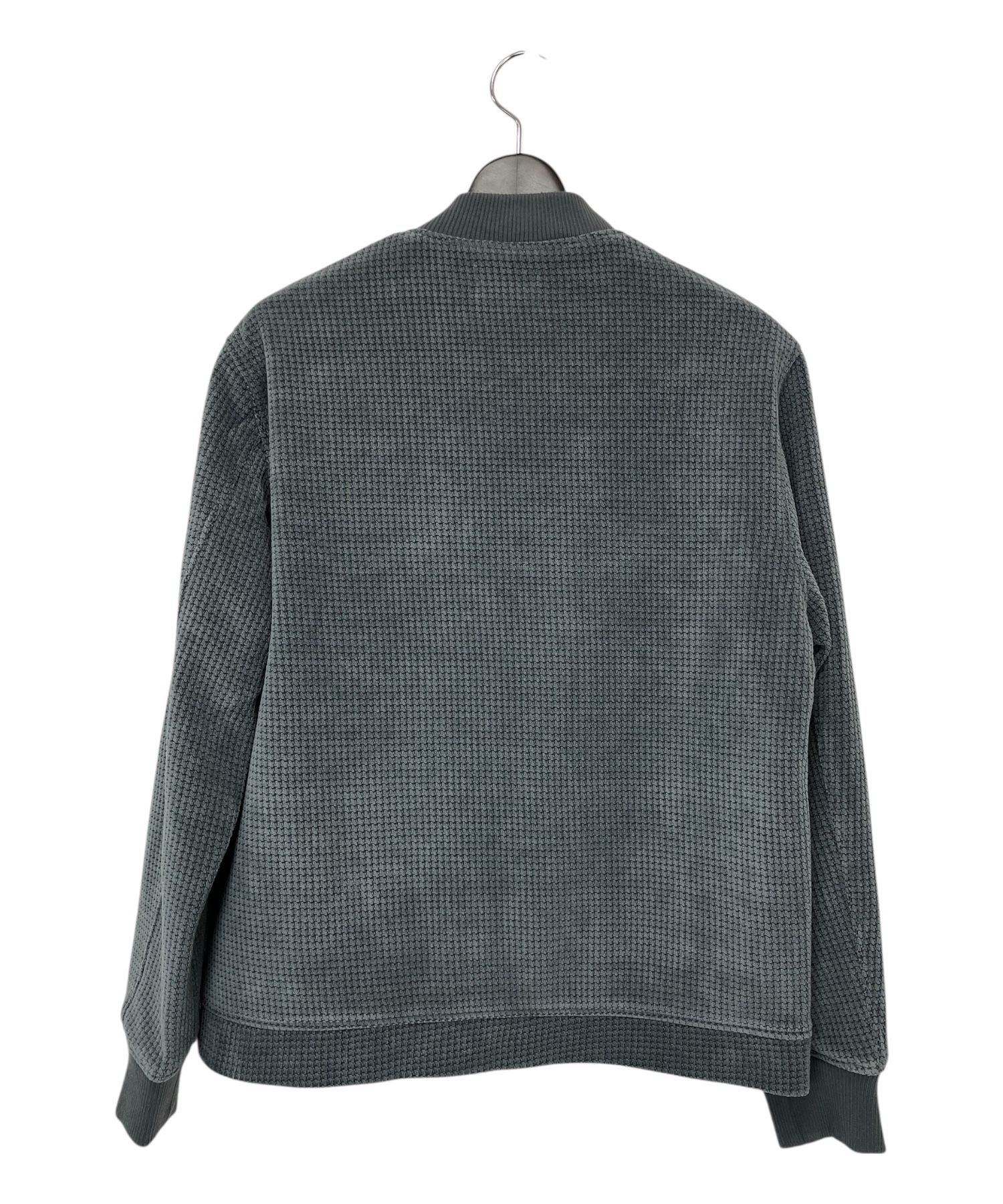 カットMA-1 / ワッフルリブブルゾン / グレー【531037】