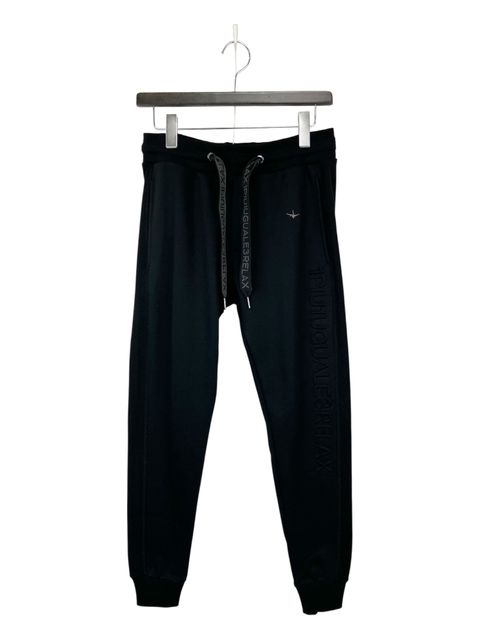 EMBOSSED LOGO JOGGER PANTS / エンボスロゴ ジョガーパンツ / ブラック【USB-26063】