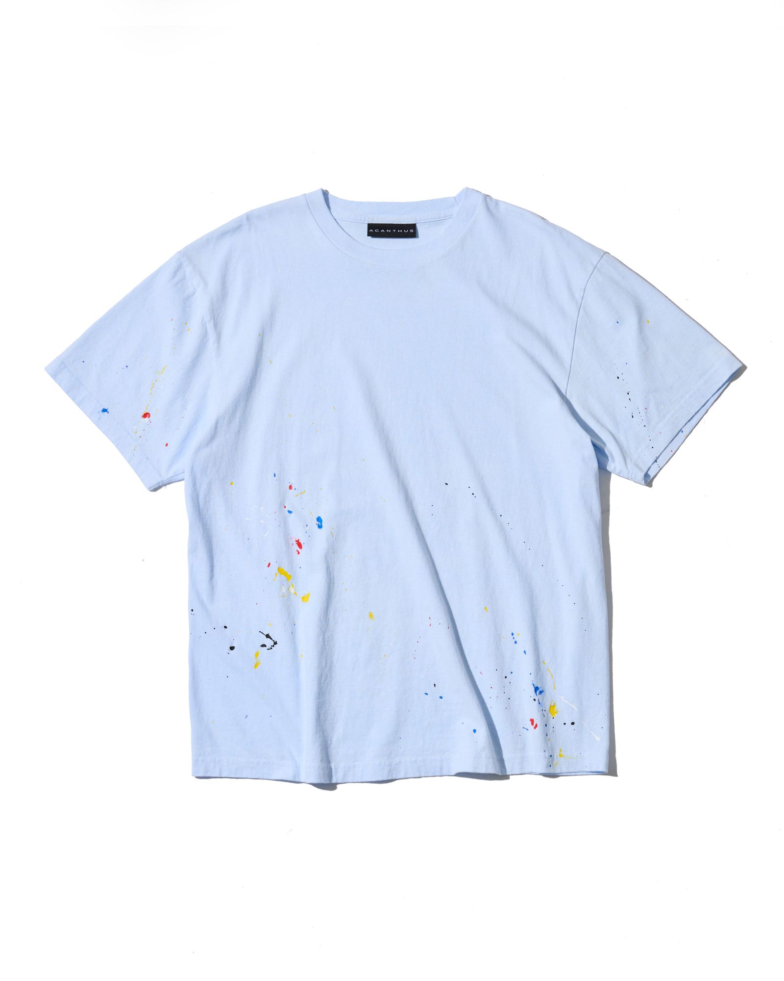 ☆先行予約☆ ヴィンテージ スプラッシュ Tシャツ  /  Vintage Wash Splash Tee / SAX【CT2702】