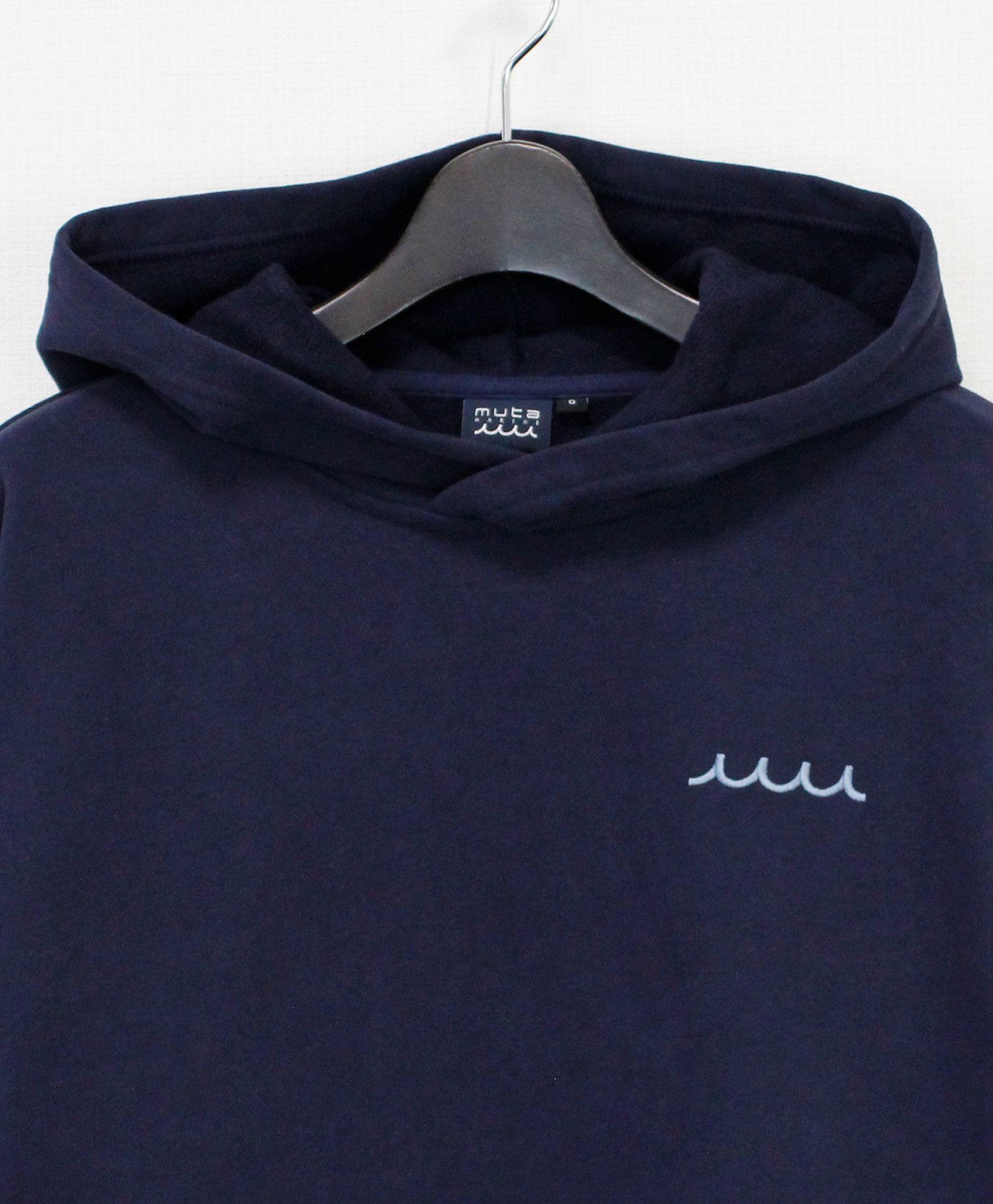 ユニセックス /  BIG プルオーバーパーカー (バイカラー) / ネイビー [MMSG-241215]