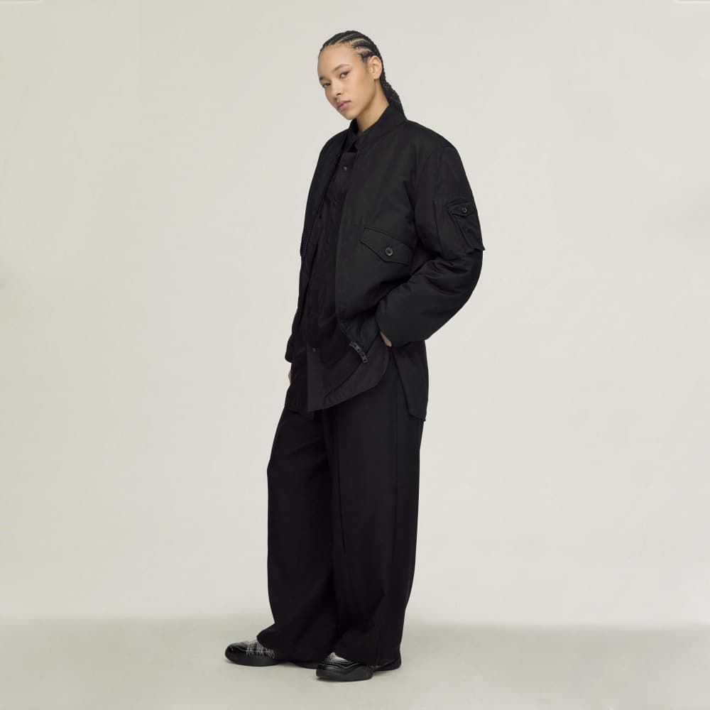 ナイロン ボンバー ジャケット / Y-3 NYLON BOMBER JACKET / BLACK [KS1207-APPA26]