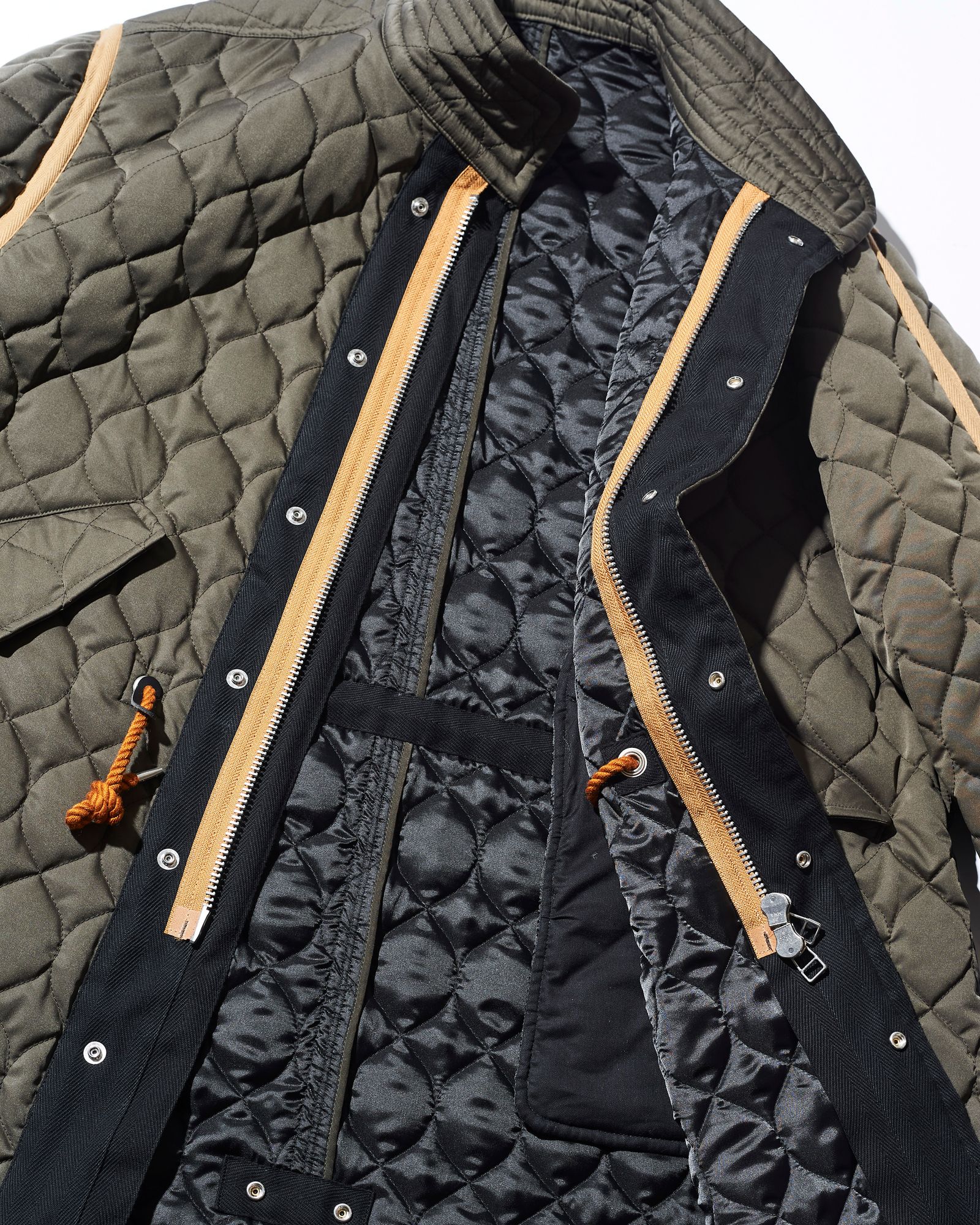 Quilting Mods Coat / OLIVE 【CO2301】