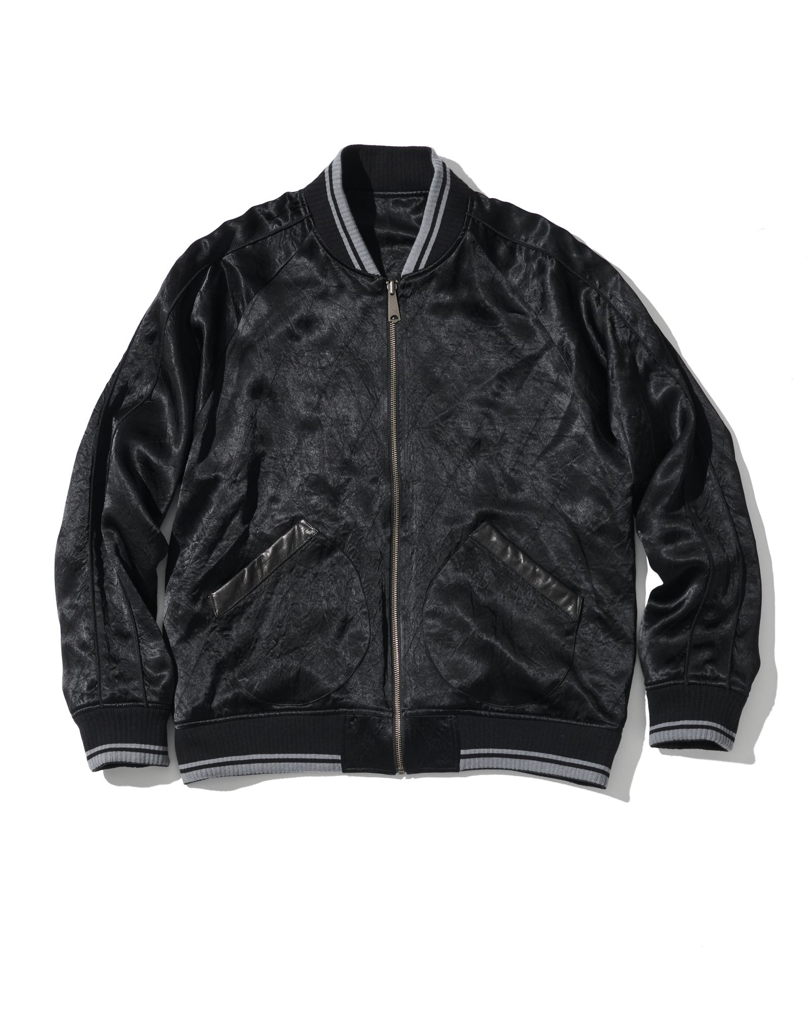 ☆先行予約☆ リバーシブルスーベニアジャケット / Souvenir Jacket / BLACK 【JK2603】