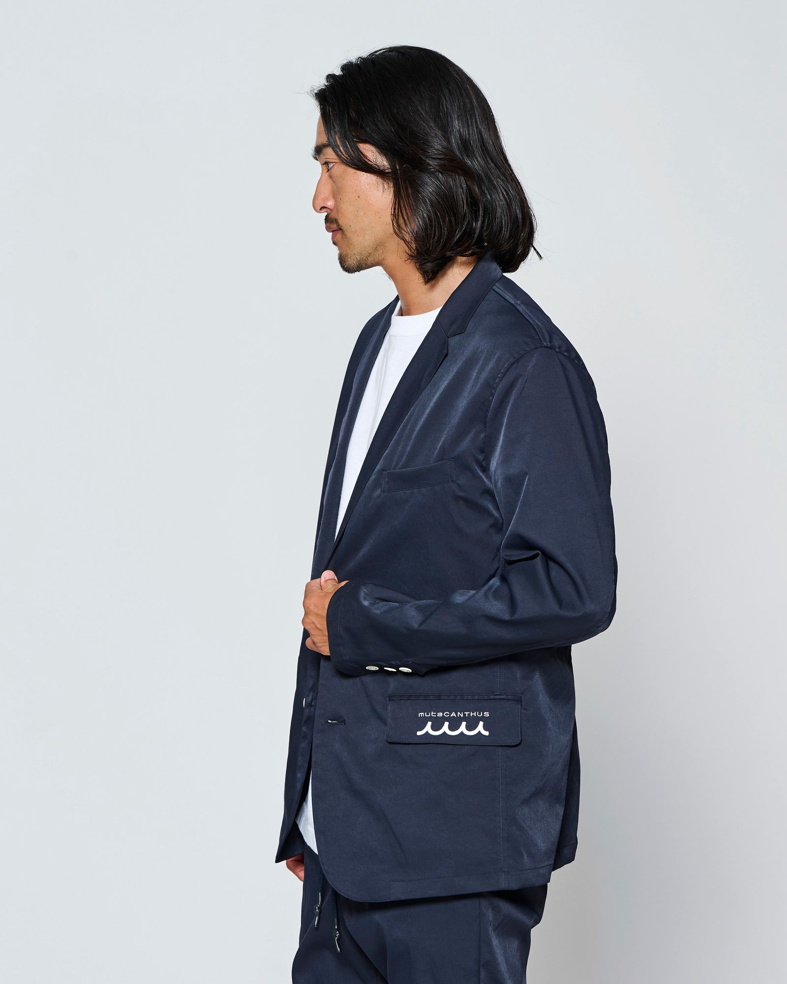 ☆先行予約☆muta MARINE × ACANTHUS  / テーラードジャケット /  Tailored Jacket / NAVY【MA2702】
