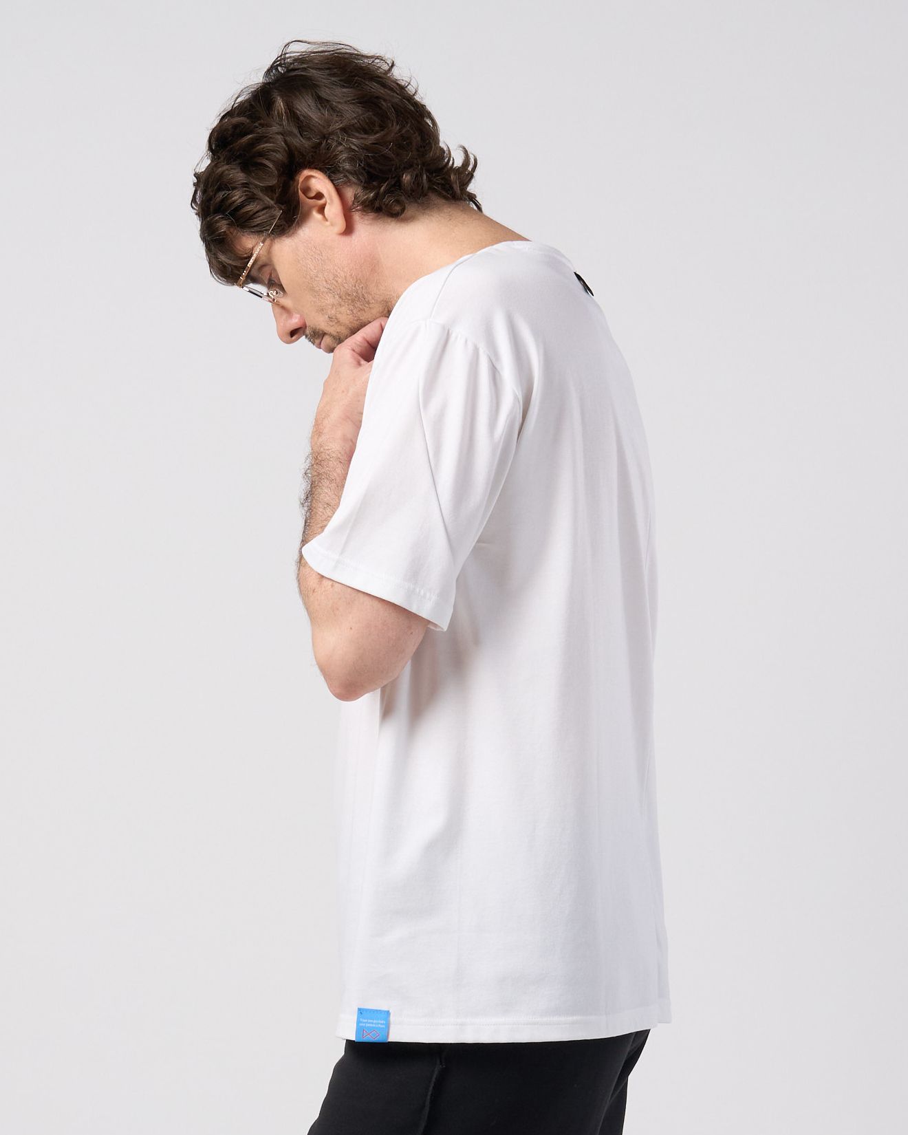 ☆先行予約☆Maison Honoré Paris× wjk  / 2ハートパッチクールタッチ半袖Tシャツ / 2-heart patch cool touch S/S / white×red 【712 hw02k】