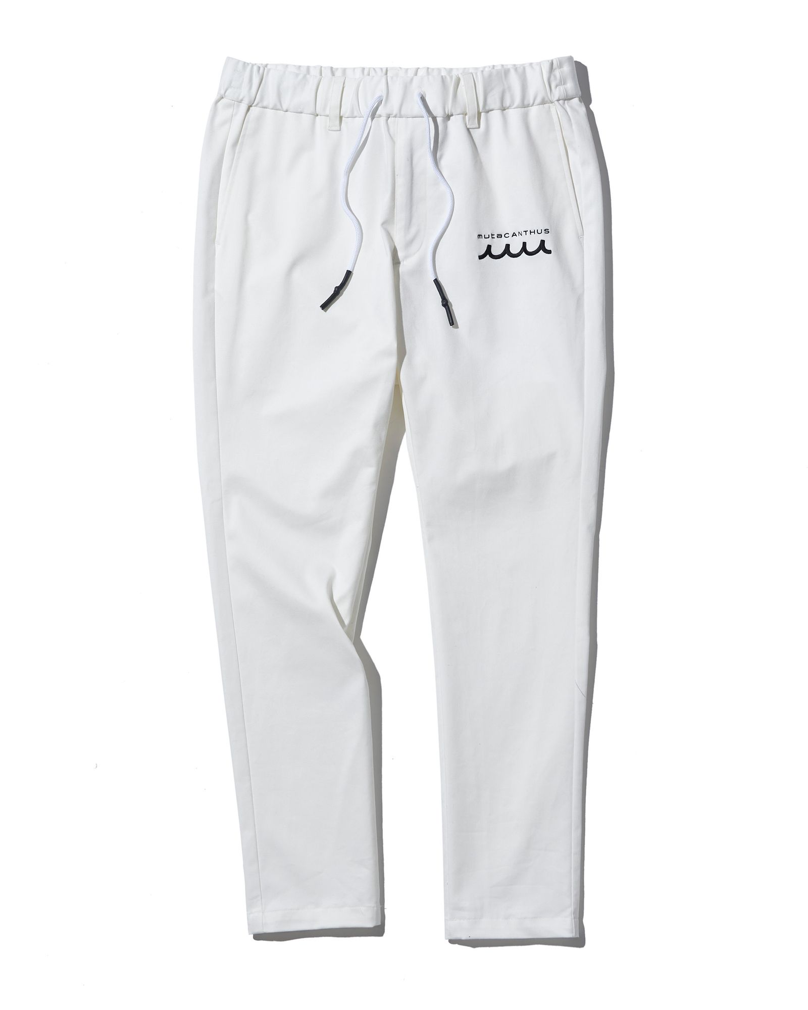 ☆先行予約☆ muta MARINE × ACANTHUS  / イージータイトパンツ /  Easy Tight Pants / WHITE 【MA2654】