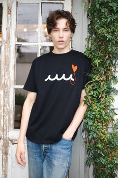 MAISON HONORE PARIS×MUTA MARINE / Tシャツ / Tiphanie &  Vague(ティファニー＆ヴァーグ) / ブラック