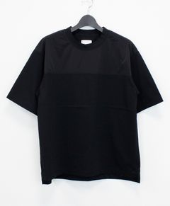 コンビネーションカットソー / ブラック [41-234-13-050085]