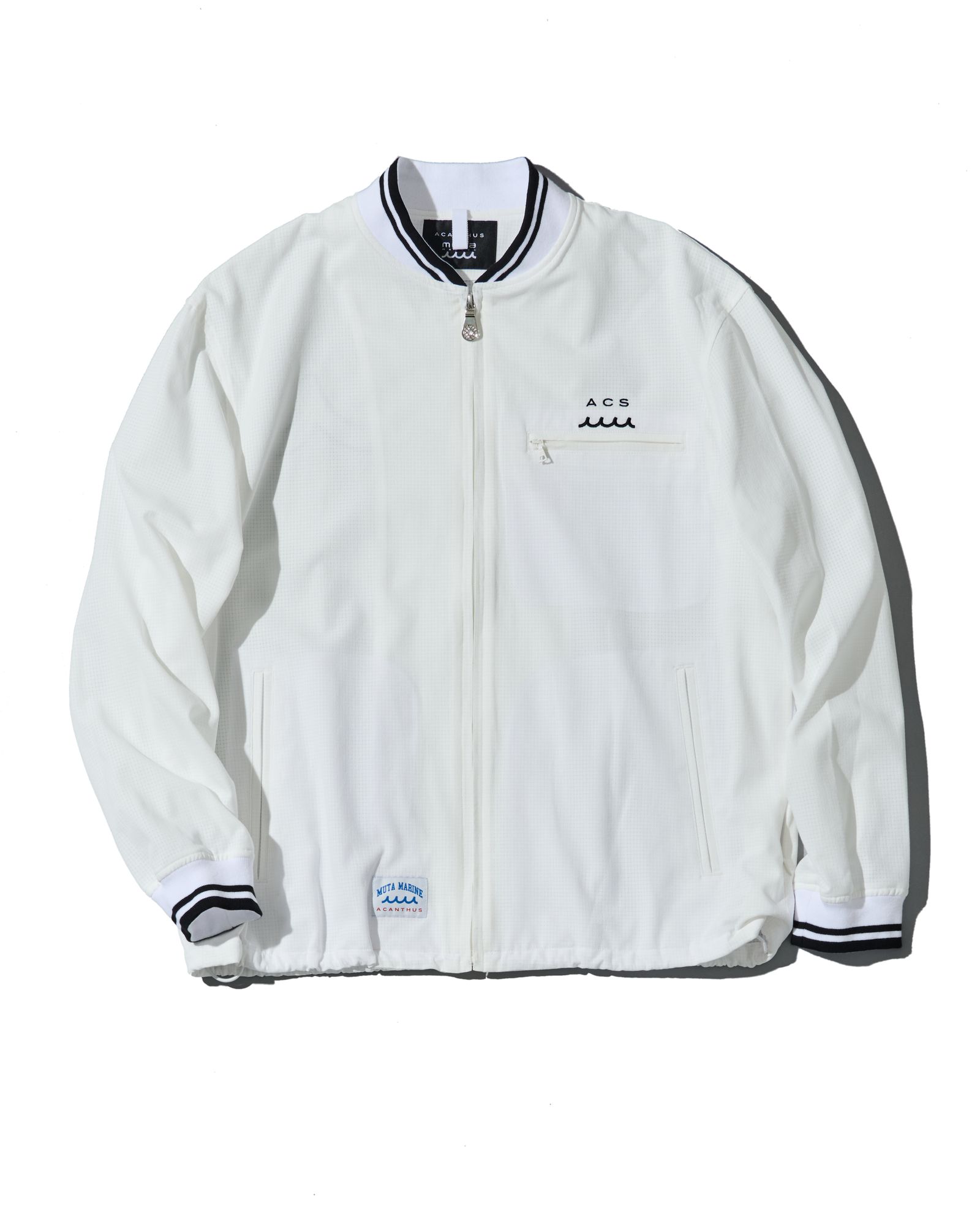 ☆先行予約☆muta MARINE × ACANTHUS  / Dot Air®ベンチレーションジャケット / Dot Air® Ventilation Jacket / WHITE【MA2603】
