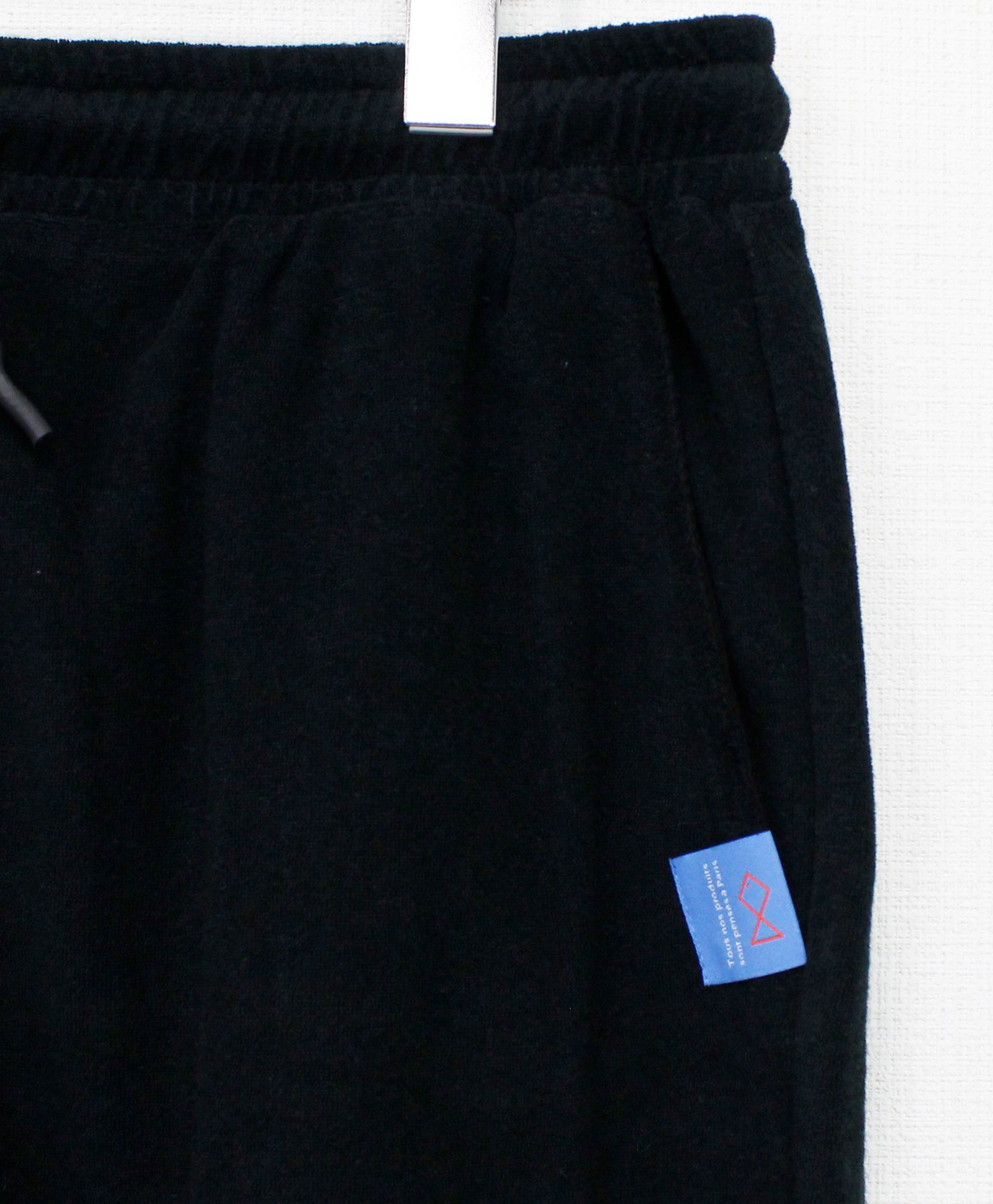 パイルハーフパンツ / Pile Half Pants / BLACK