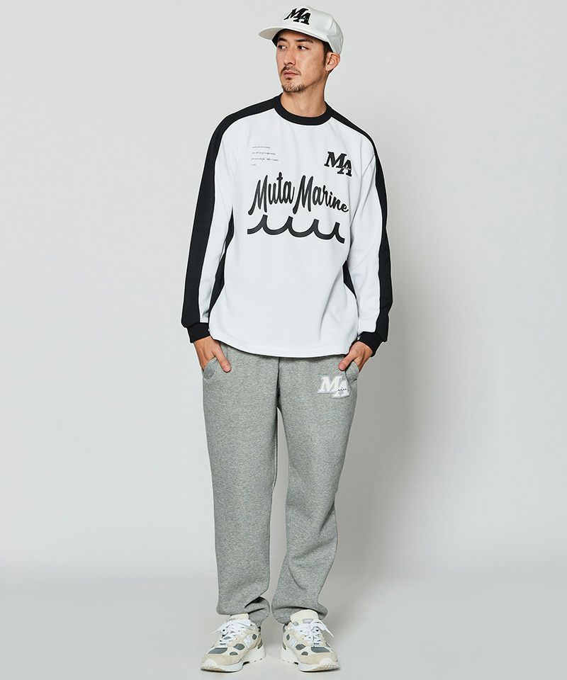 ACANTHUS x muta MARINE / muta Soccor Jersey Top / ジャージカットソー / WHITE / MA2434