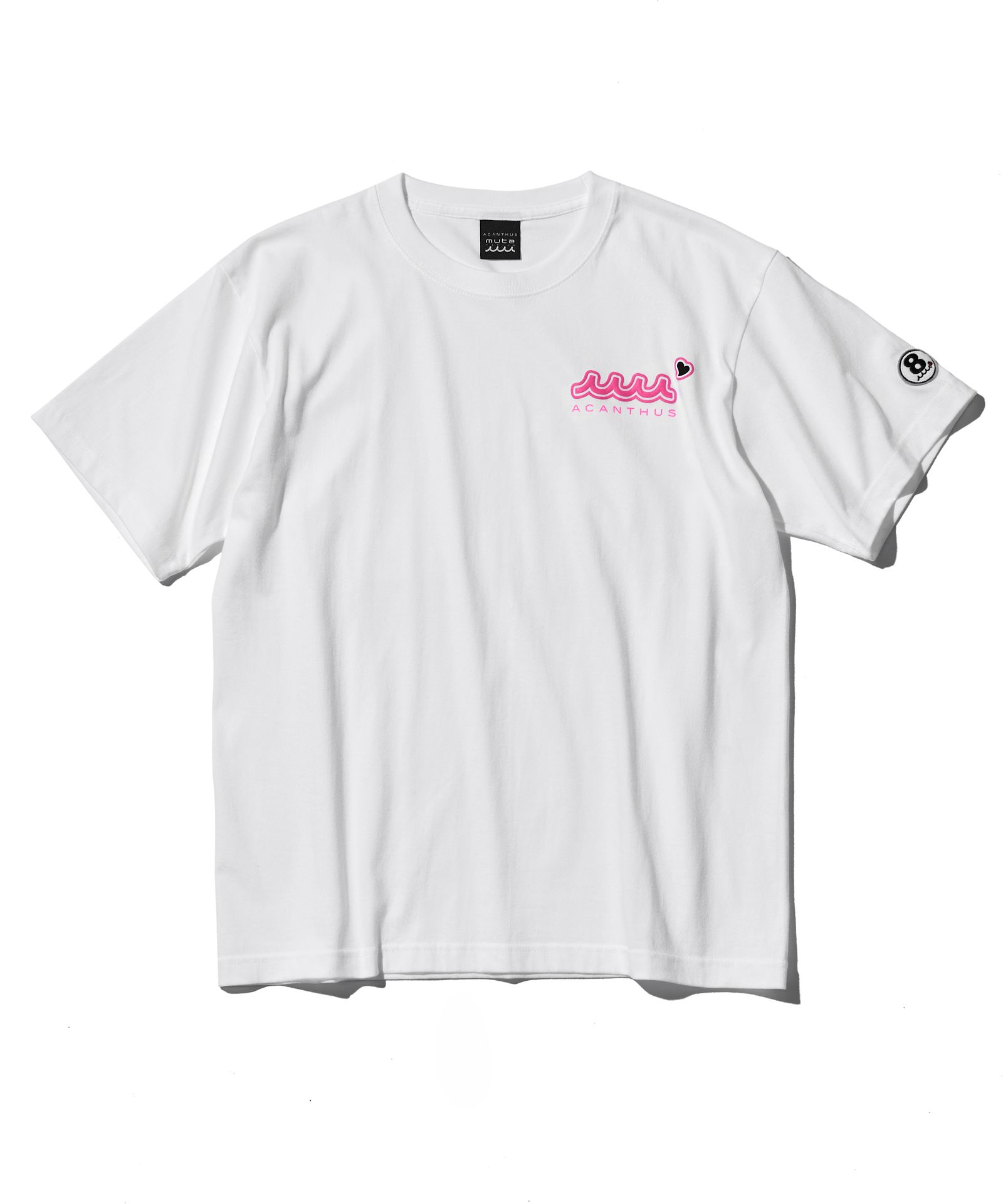 【国内買付】muta ACANTHUS Sweet Logo スウィート ロゴTシャツ ACANTHUS × muta MARINE Sweet Logo Tee [全3色] – muta Online