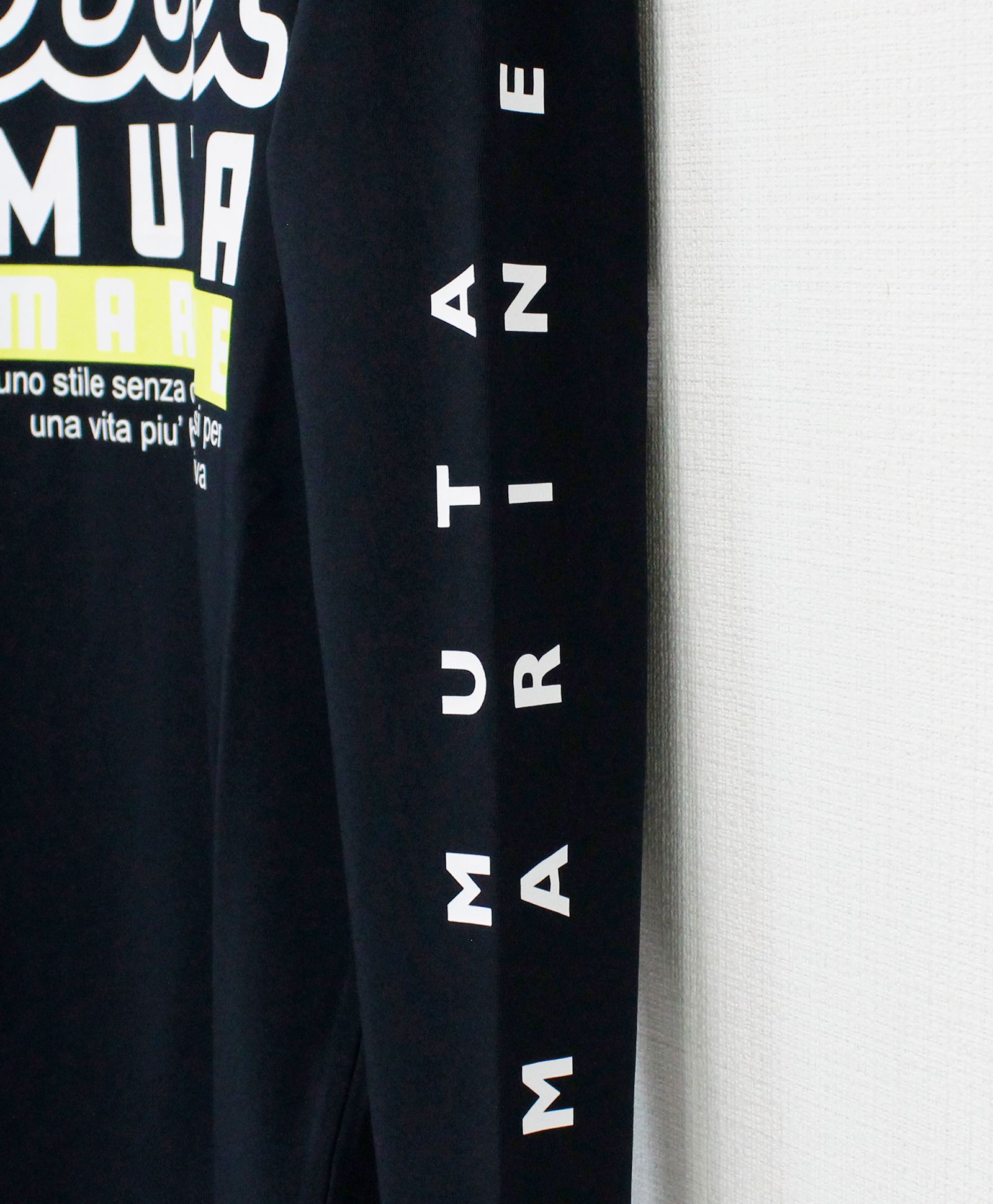 ラッシュロングスリーブTシャツ (BIGロゴ)  / ネイビー [MMTK-440011]