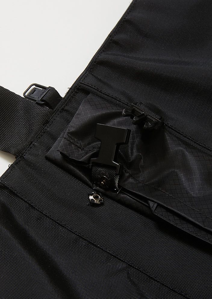 KREVA×GHOST ALMOSTBLACK / JAPANESE SCROLL BAG / BLACK [KRVGAB-A-2-1]