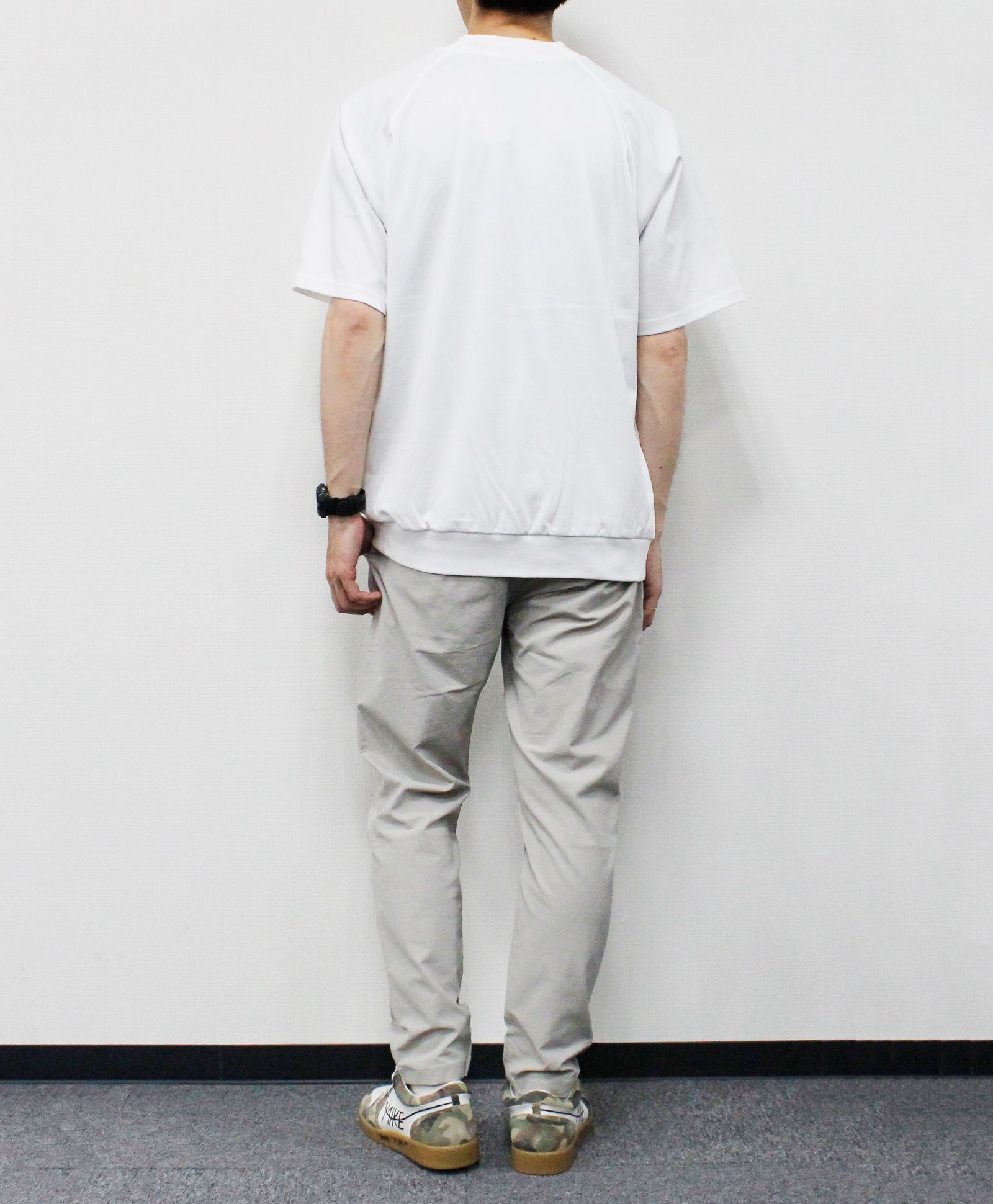 ヴィンテージナイロン リラックスイージーパンツ / グレージュ[66010]