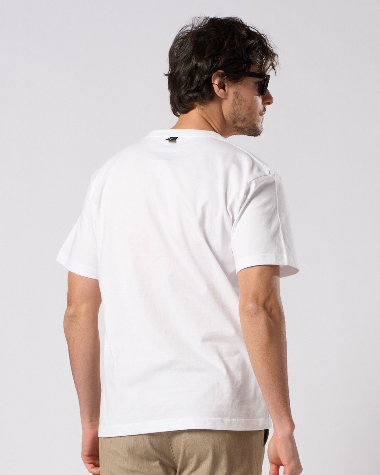 ☆先行予約☆ バンダナ パネル TハートTシャツ / bandana panel heart T / WHITE x RED [7402 cj51i]