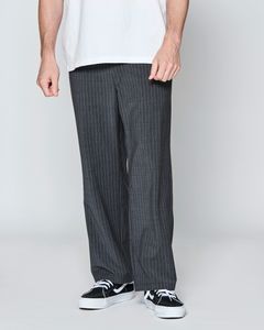 ☆先行予約☆ ストライプ トロピカルウール パンツ  /  Stripe Tropical Wool Pants / CHARCOAL 【PT2701】