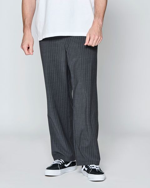 ☆先行予約☆ ストライプ トロピカルウール パンツ  /  Stripe Tropical Wool Pants / CHARCOAL 【PT2701】