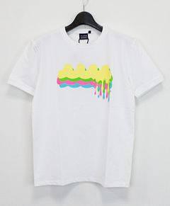 MELT WAVE Tシャツ / ホワイト/レインボー [MMAX-434461]