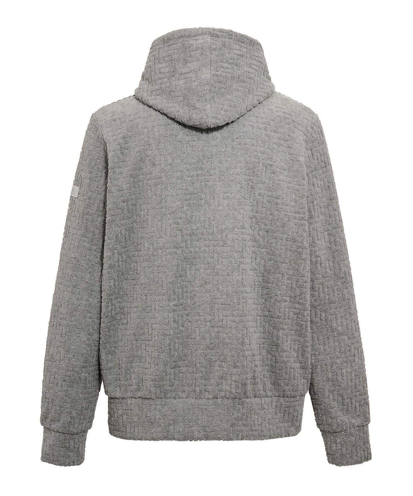 DOVINO ドヴィーノ /  パイルジップパーカー  / ライトグレー [MCKZ0469063588]