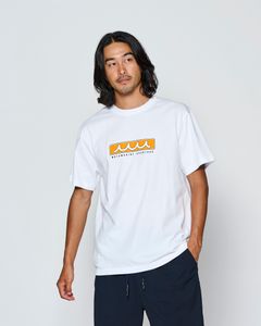 ☆先行予約☆muta MARINE × ACANTHUS  / ボックスロゴTシャツ /  Box Logo Tee / WHITE【MA2716】