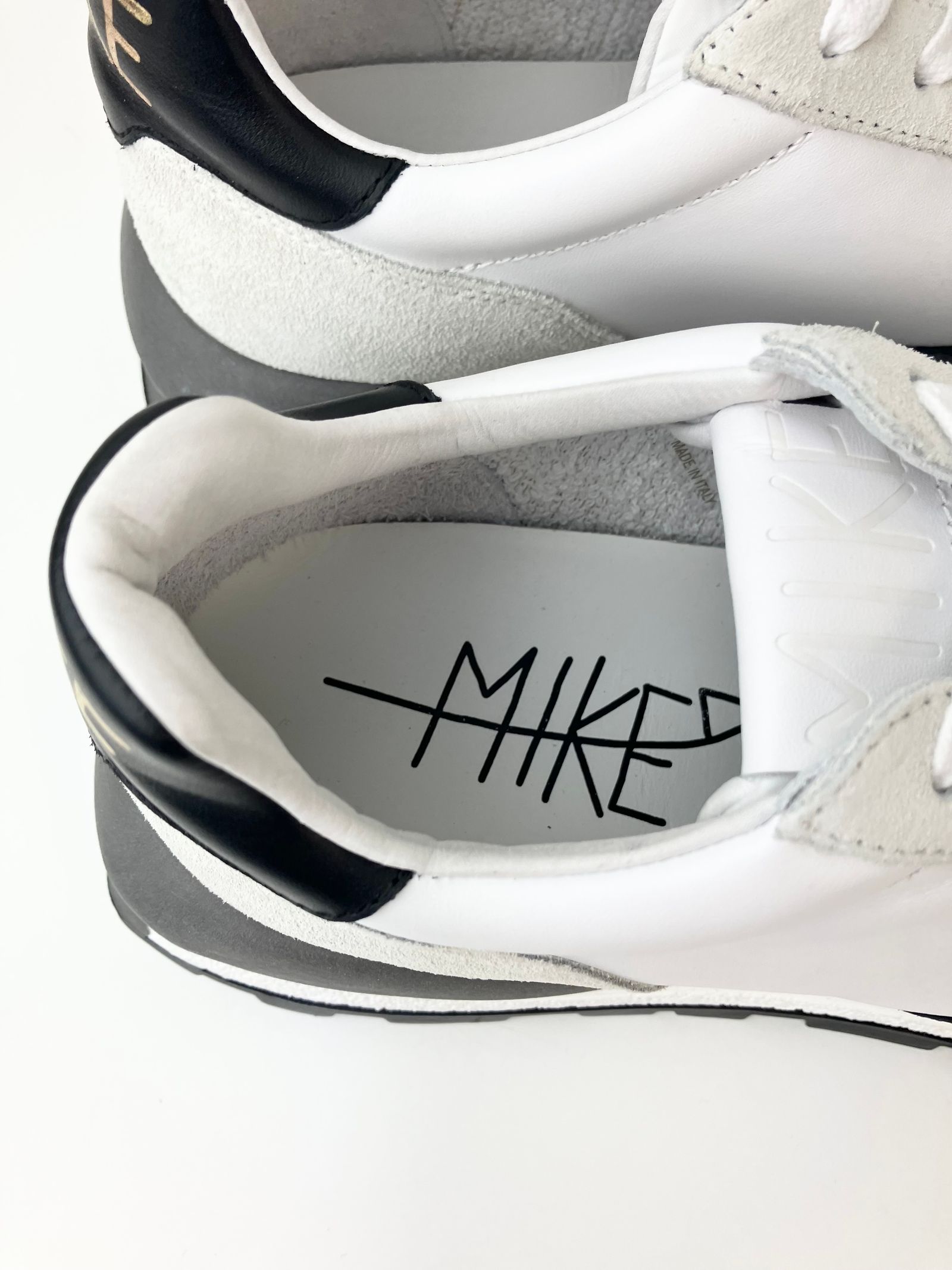 ローカットレザースニーカー / ホワイト / WHITE [MKSH04 ]