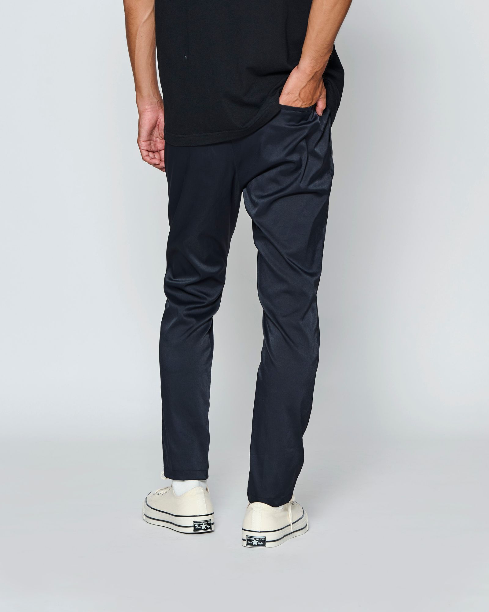 ☆先行予約☆muta MARINE × ACANTHUS  / イージータイトパンツ /  Easy Tight Pants / BLACK【MA2703】