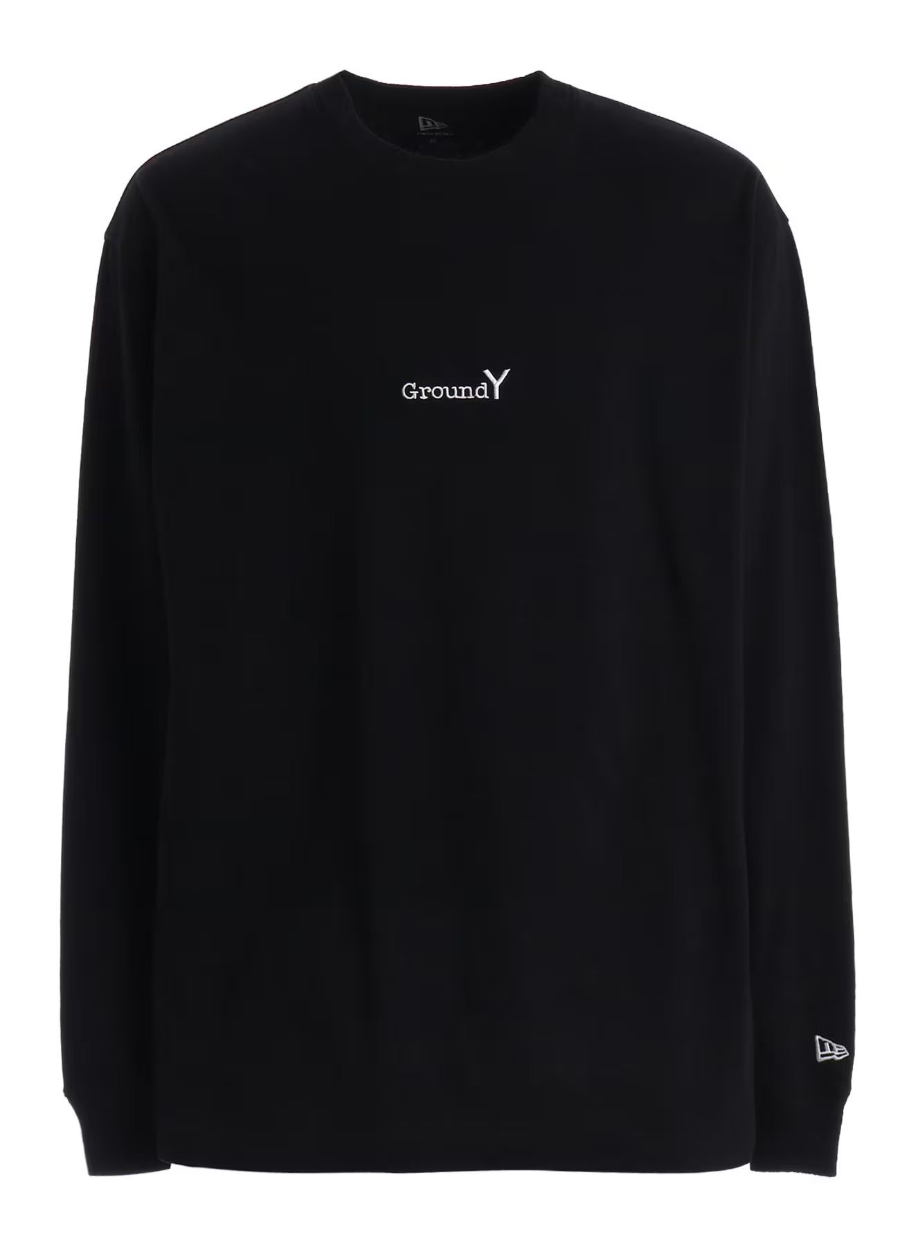 Ground Y × NEW ERA LONG SLEEVE T / BLACK [GW-T50-091-1]